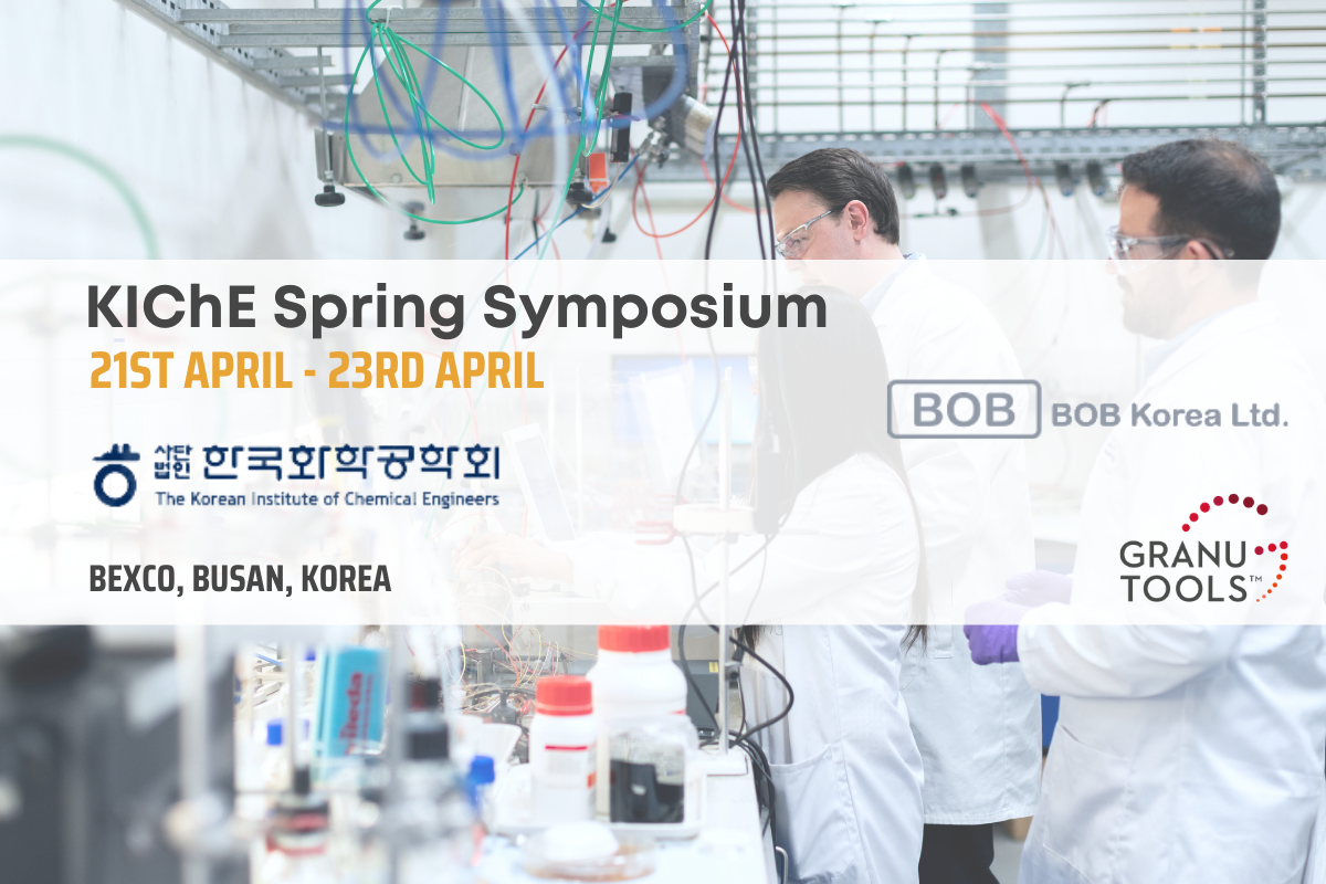 granutools banner of kiche spring symposium in korea